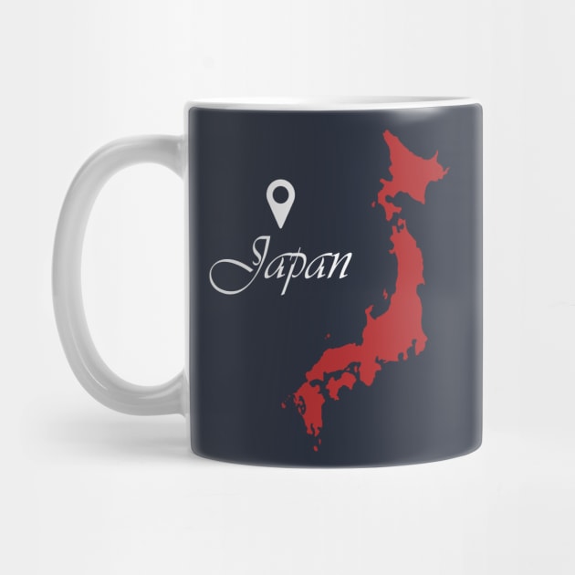 Icon Japan Map by Ru Studio